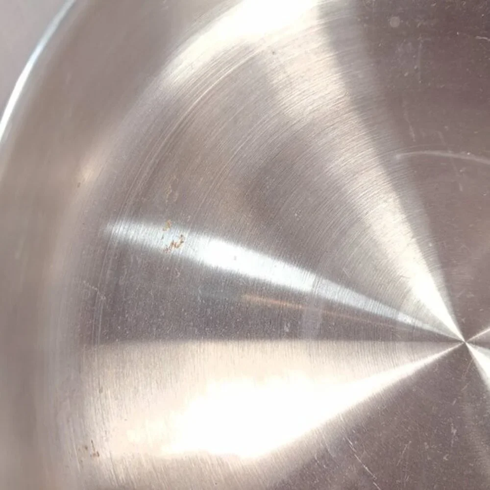 Kitchen Queen Frying Pan skillet with dome Lid 5‎ ply multi-core stainless steel